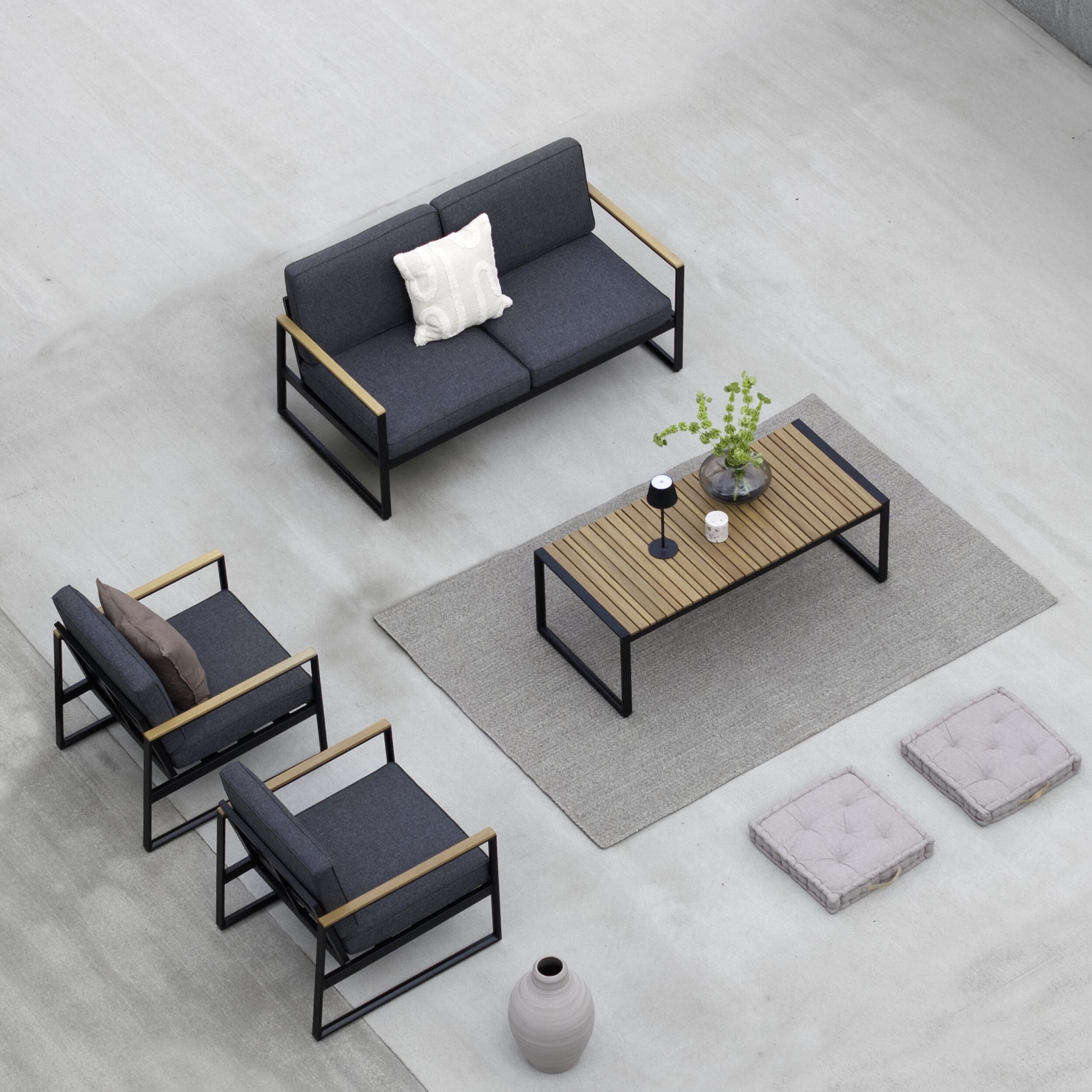 Estelle Loungeset med trädgårdsmöbler 