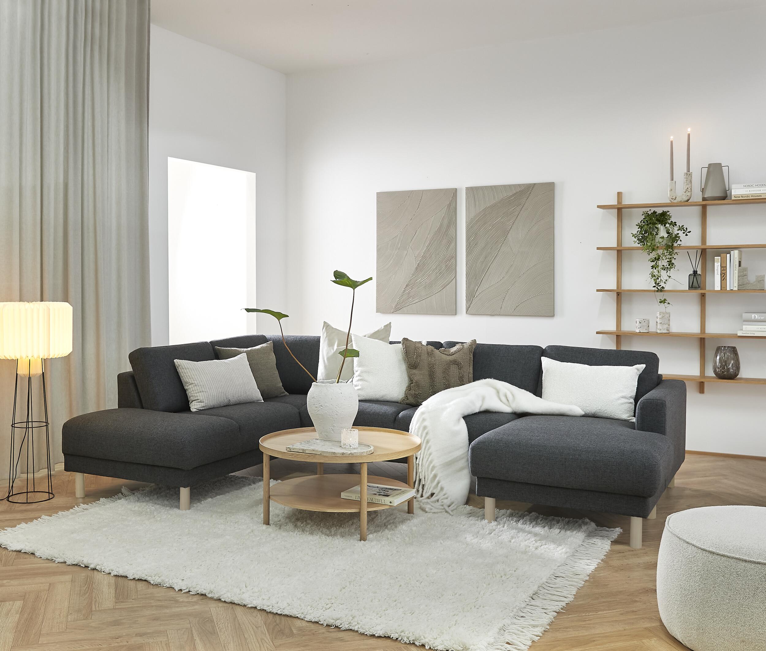 Cleveland högervänd hörnsoffa med schäslong 