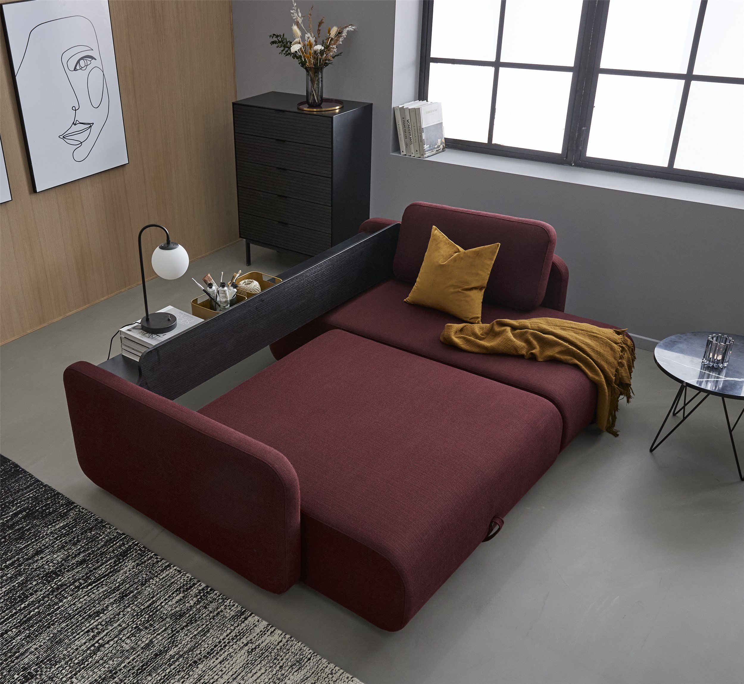 Innovation Living - Vogan Lounger Bäddsoffa 120 x 200 cm 