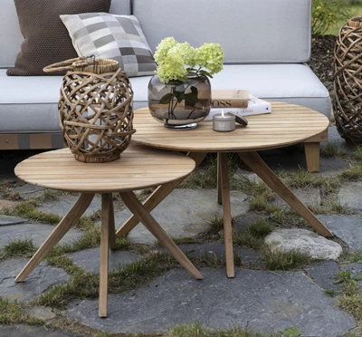 Drasil Loungeset med trädgårdsmöbler