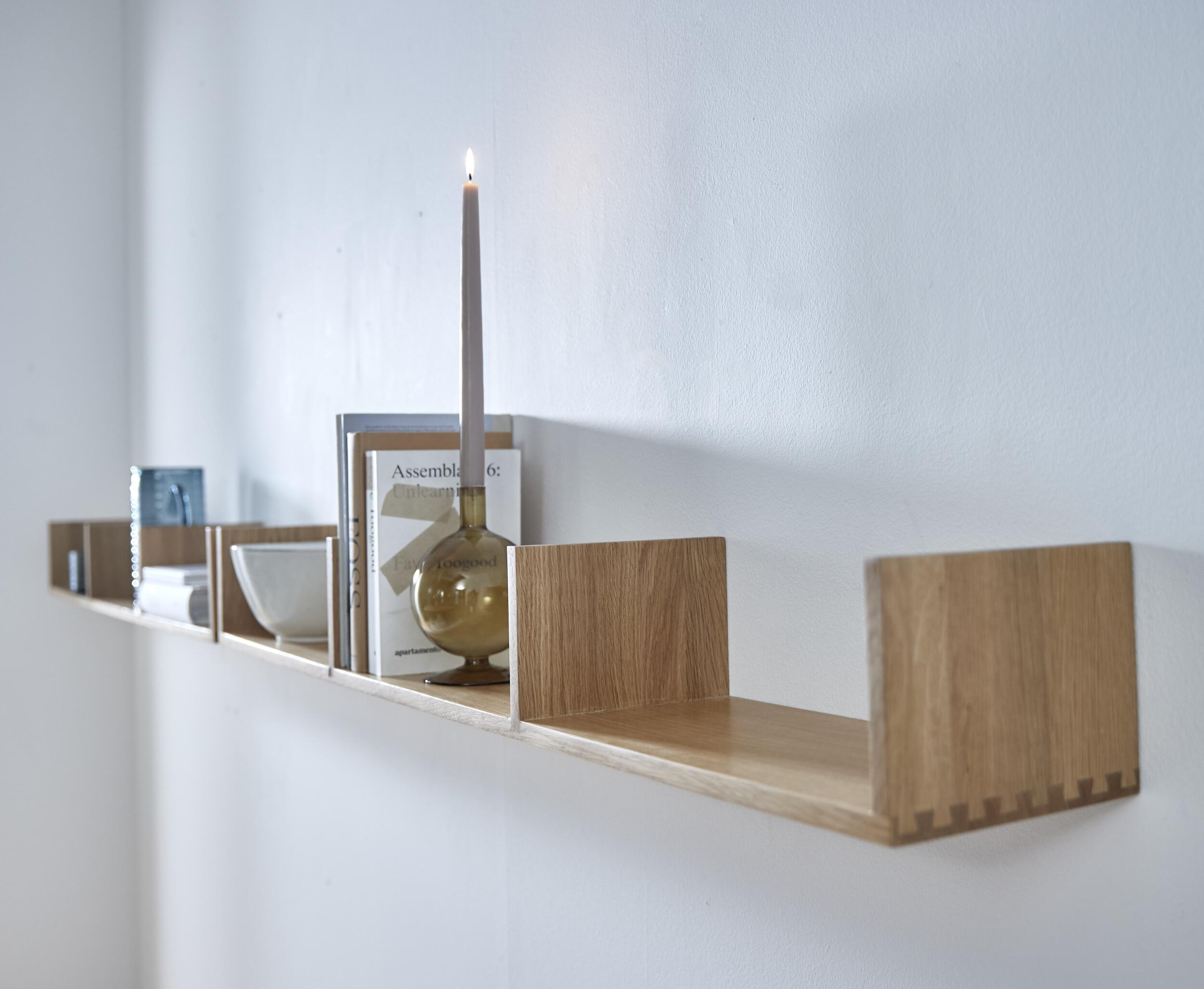 Ragnar Vägghylla 126 x 15 x 20 cm 