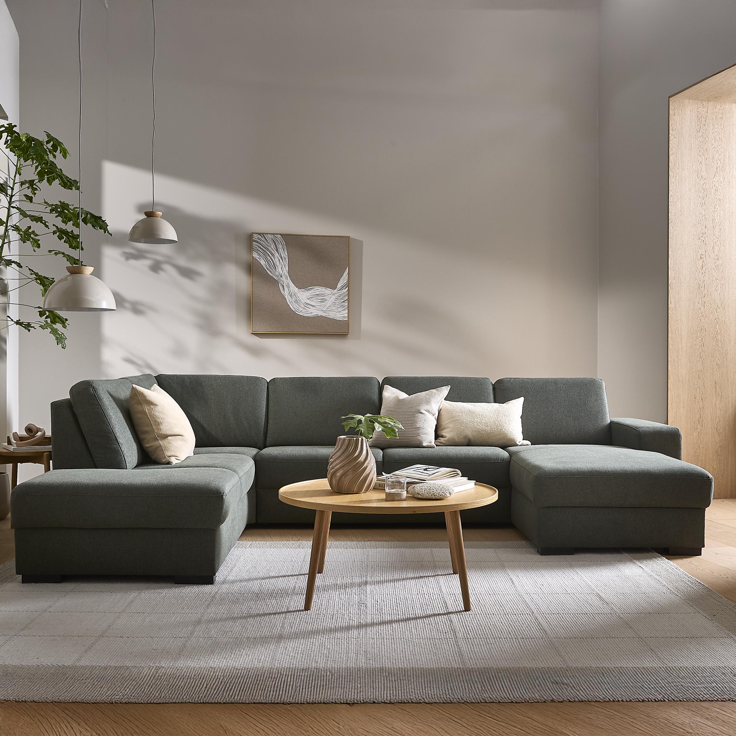 Molino högervänd hörnsoffa med schäslong 