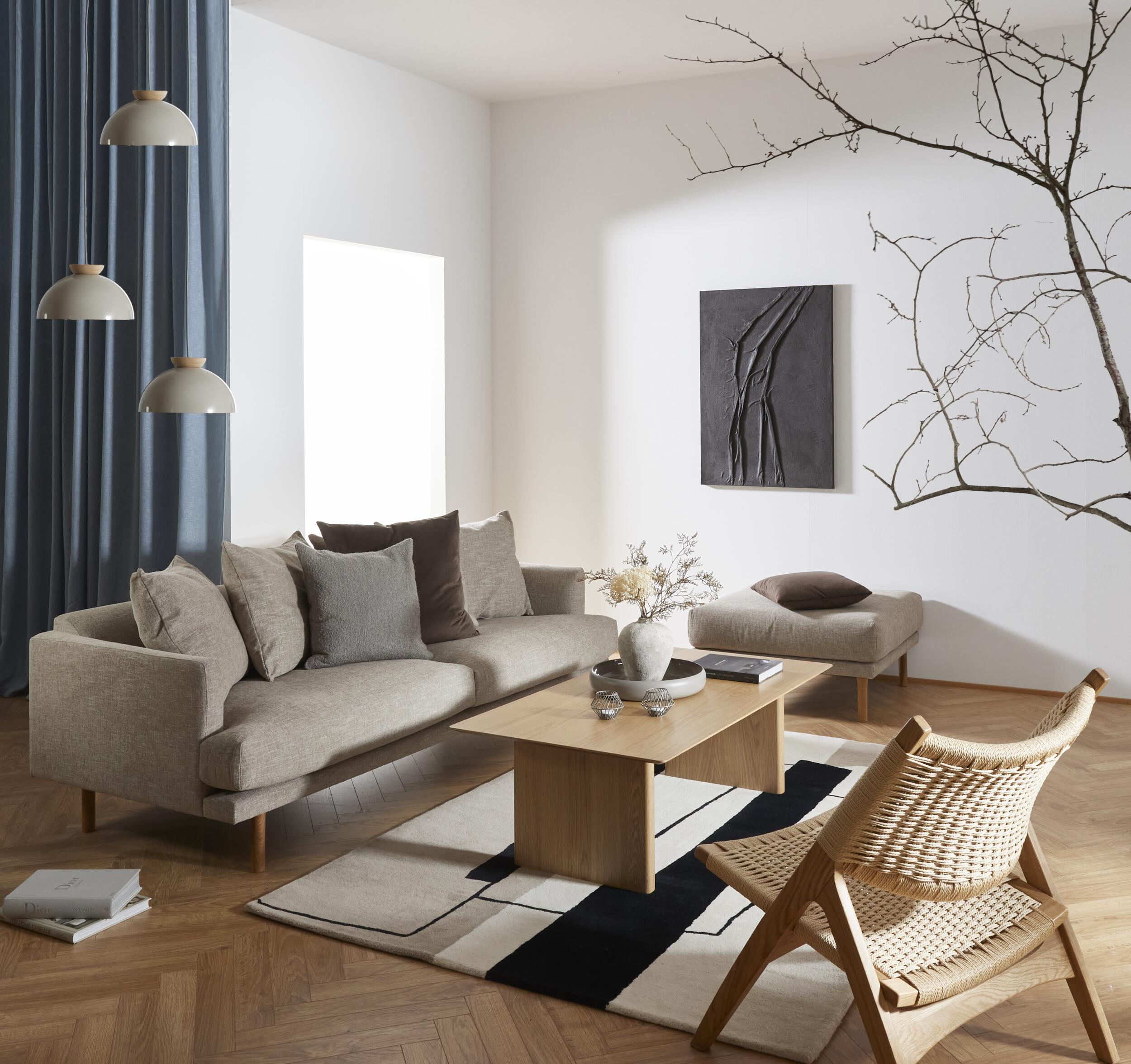 Kramfors 3 pers m. 2 sitsar Soffa 