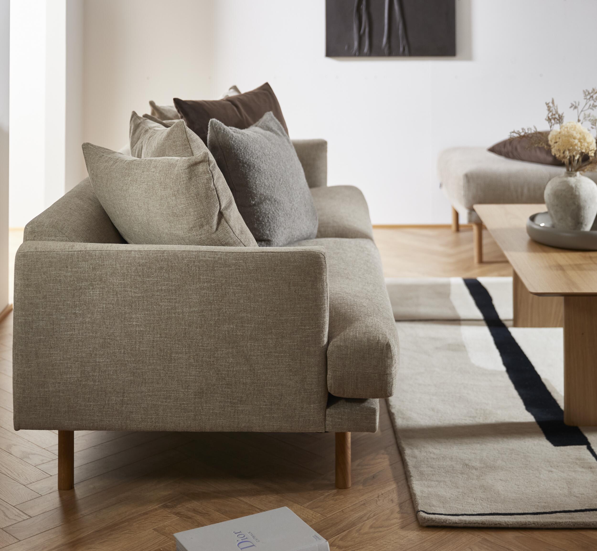 Kramfors 3 pers m. 2 sitsar Soffa 