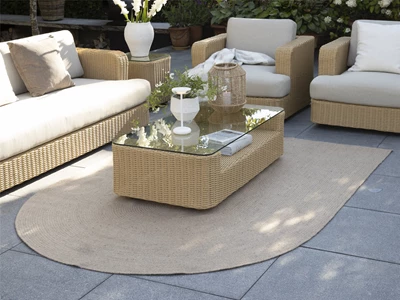 Luan Loungebord 120 x 65 x 34 cm