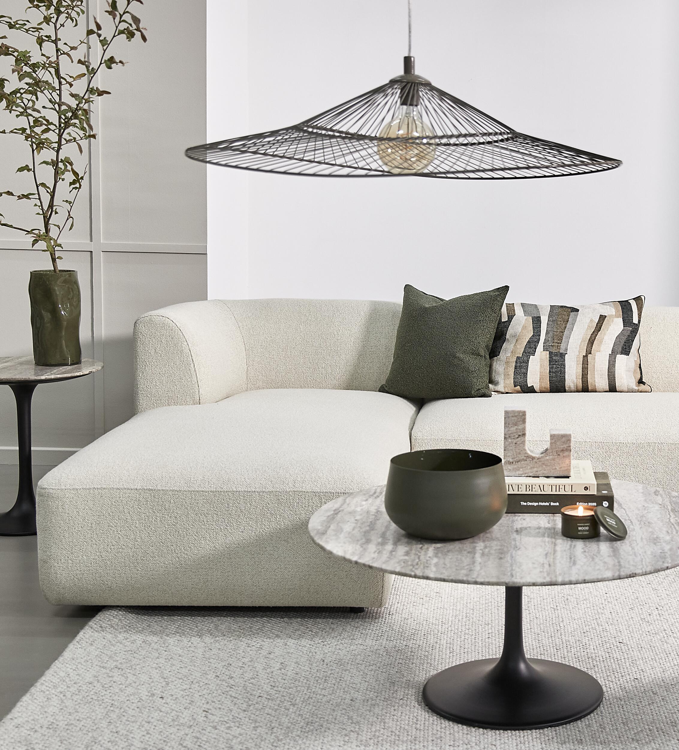 Solvei vänstervänd soffa med schäslong 