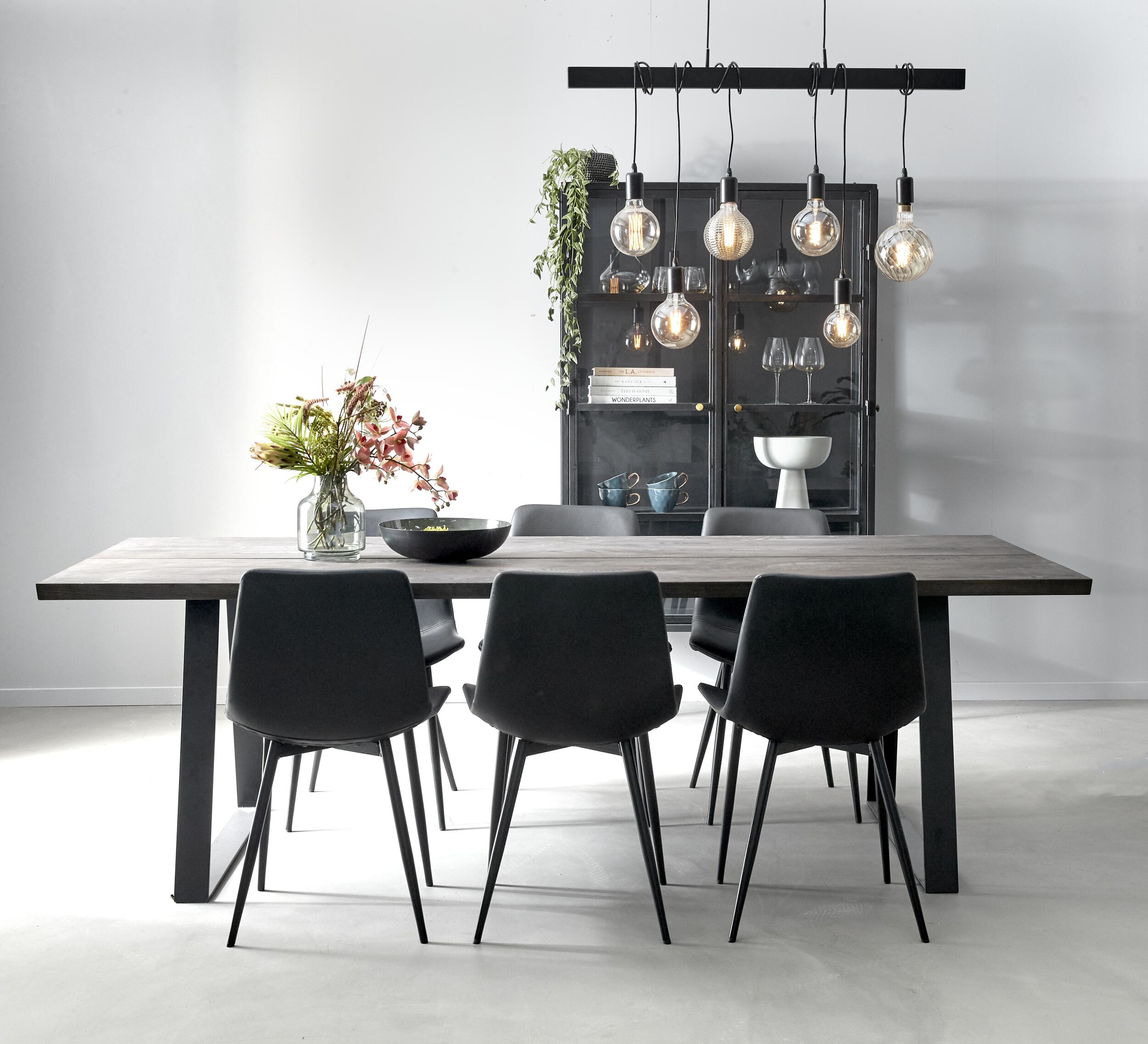 Timber Matbord 240 x 100 x 74 cm 