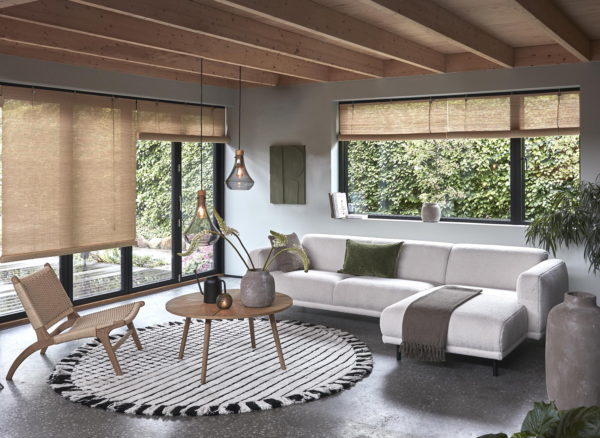 Parker högervänd soffa med schäslong 