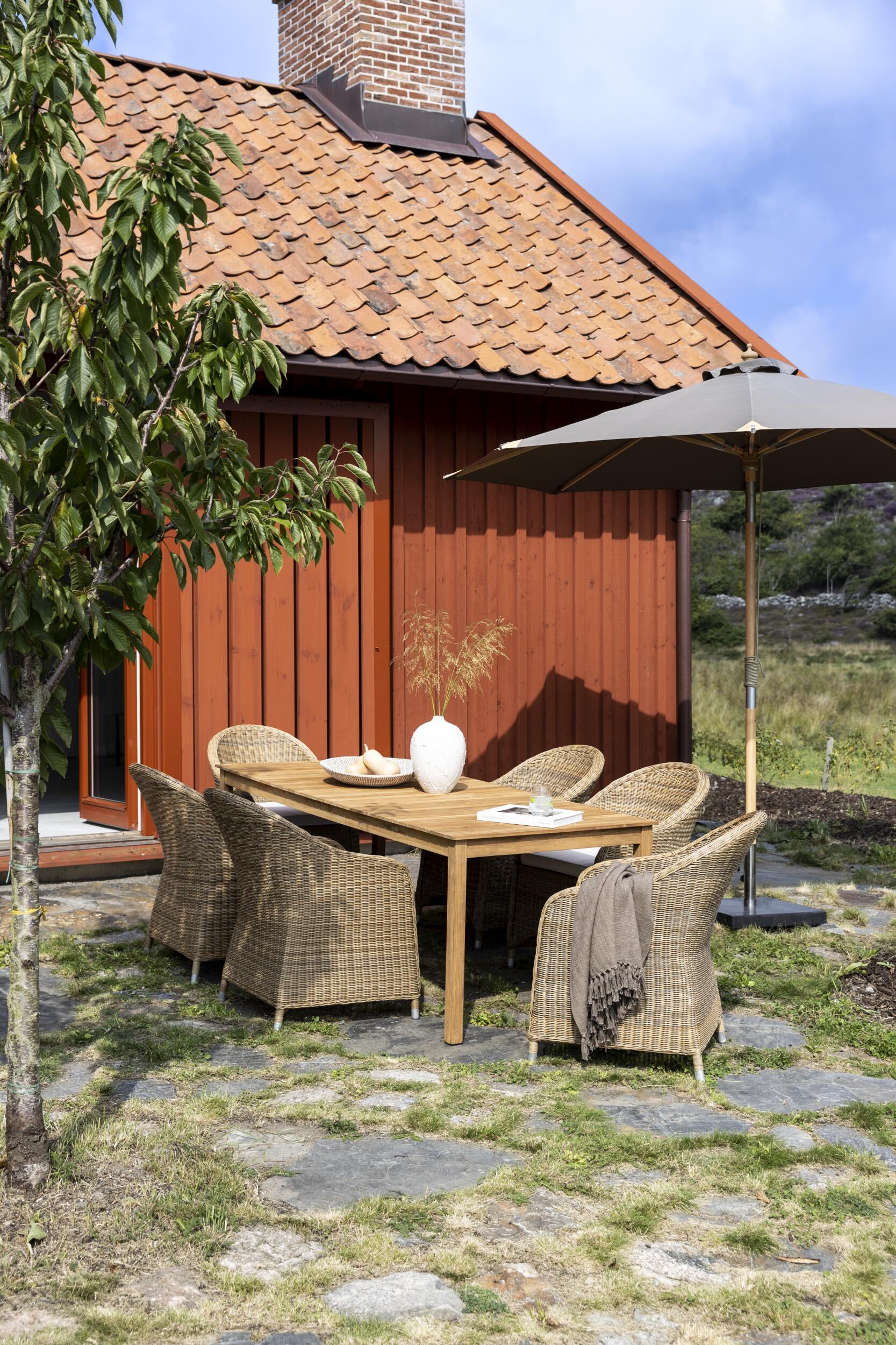 Sigrun Trädgårdsbord 210 x 90 x 75 cm 