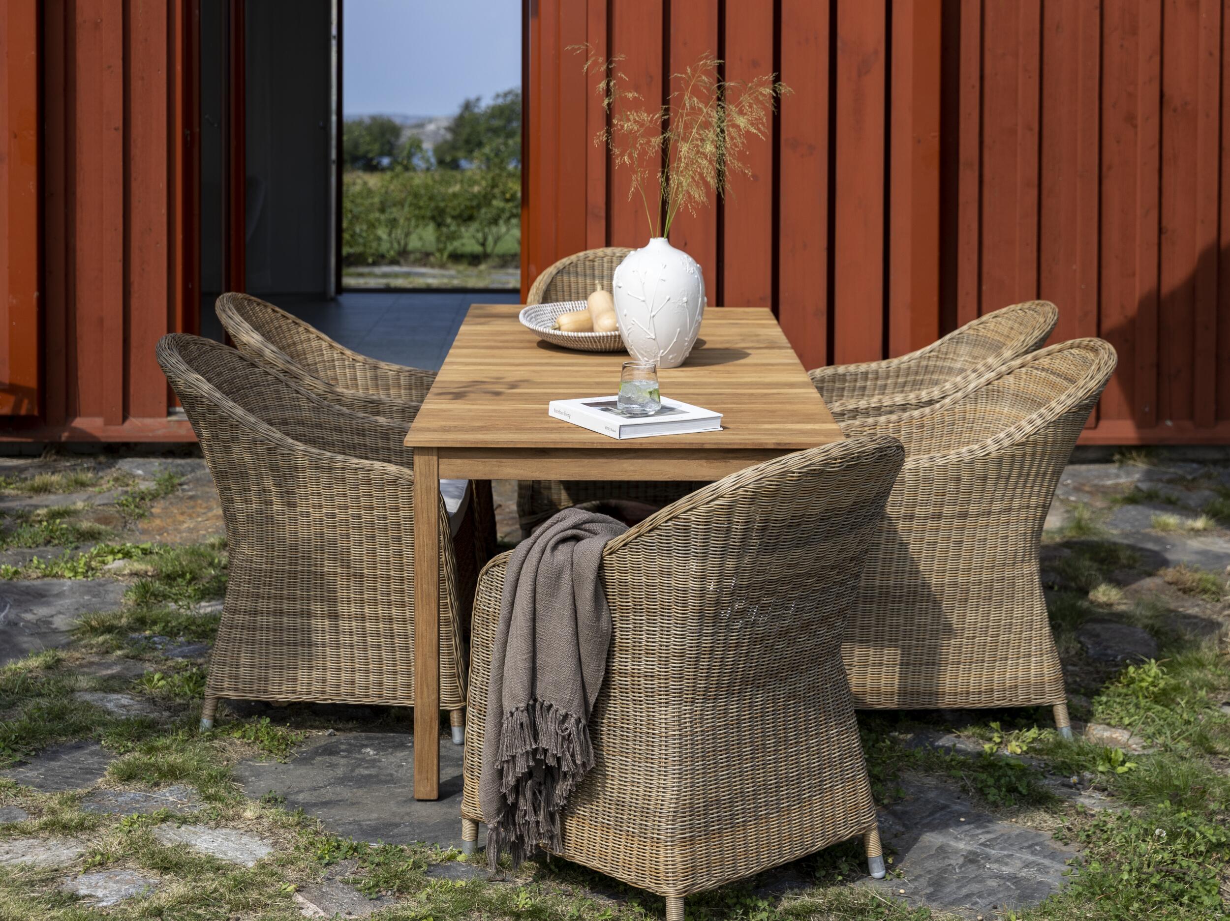 Sigrun Trädgårdsbord 210 x 90 x 75 cm 