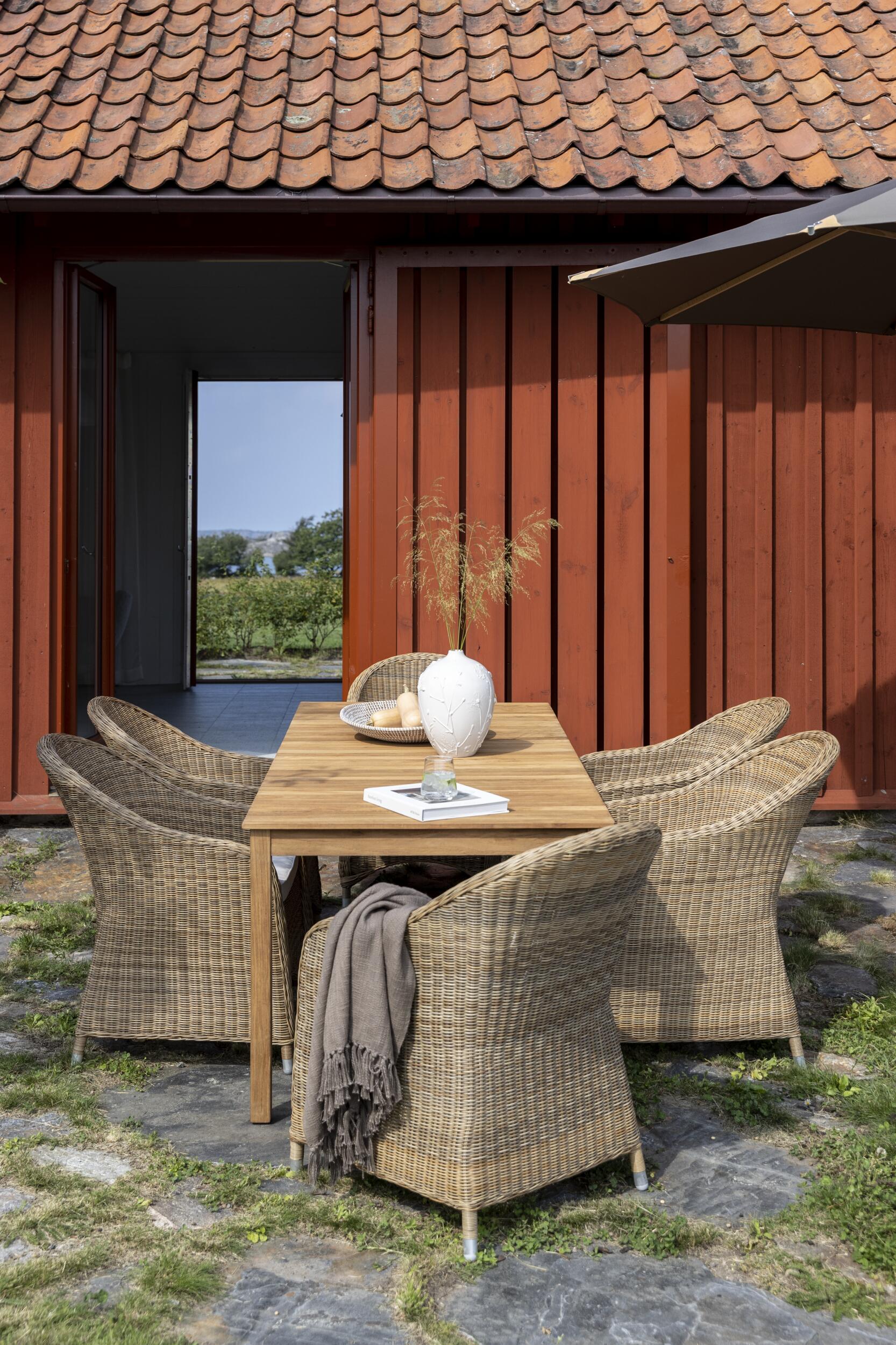 Sigrun Trädgårdsbord 210 x 90 x 75 cm 