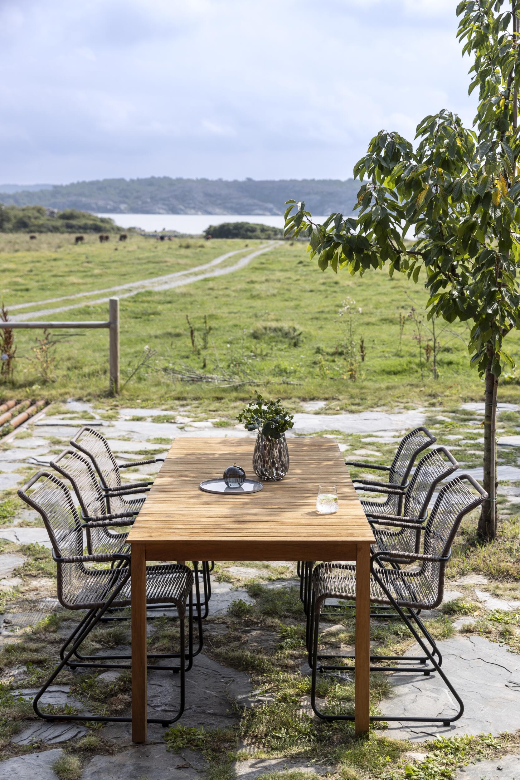 Sigrun Trädgårdsbord 210 x 90 x 75 cm 