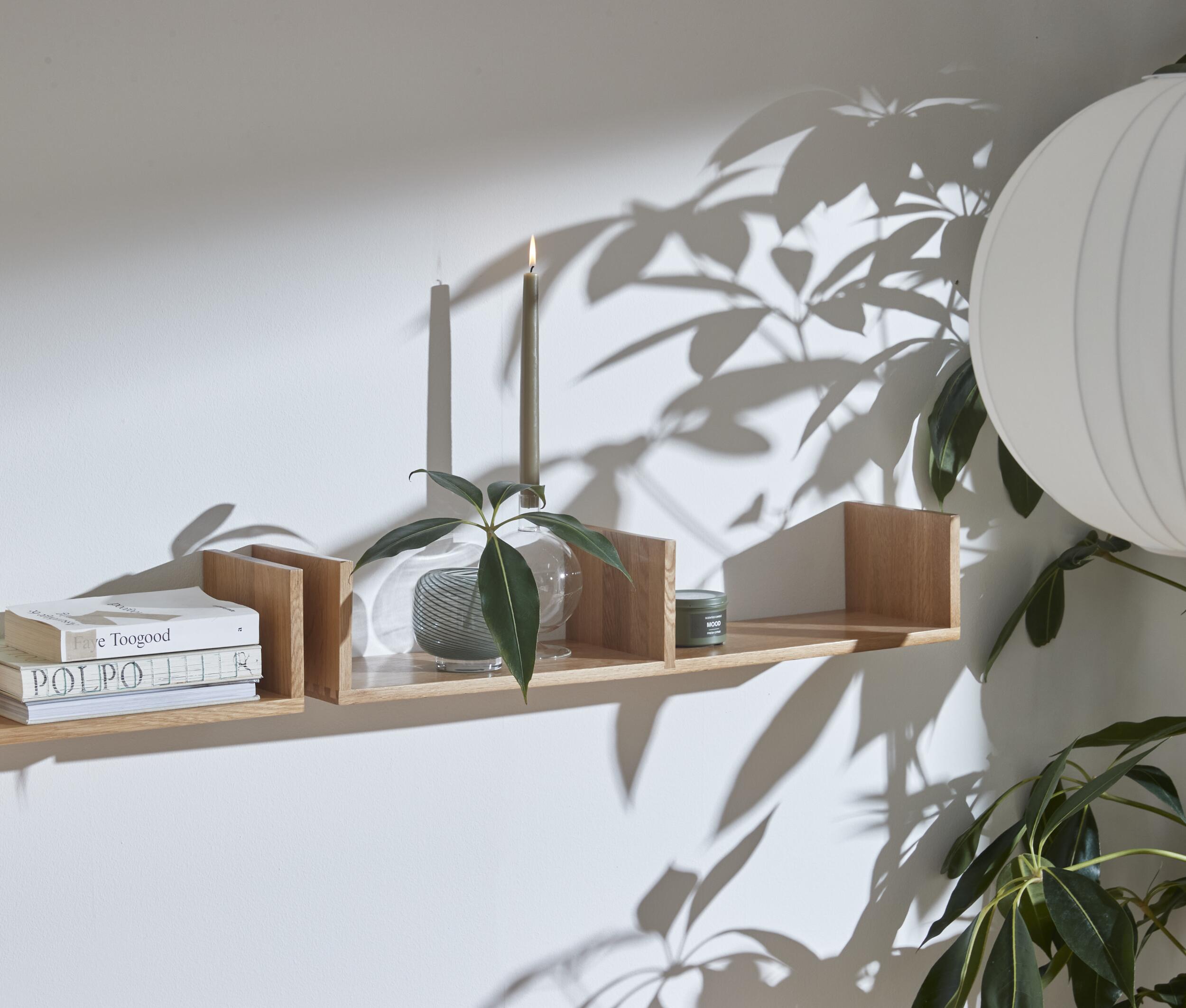 Ragnar Vägghylla 126 x 15 x 20 cm 