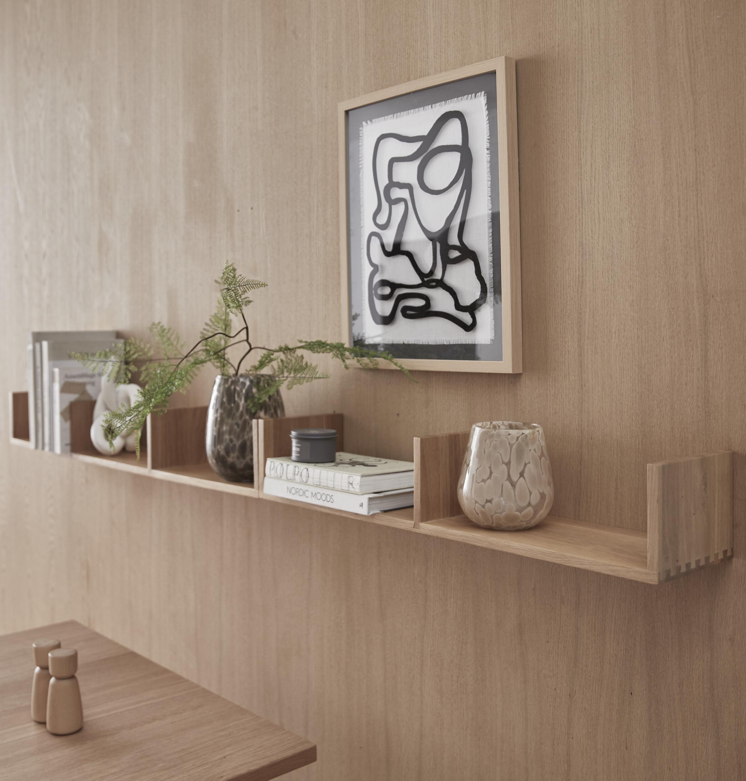 Ragnar Vägghylla 126 x 15 x 20 cm 