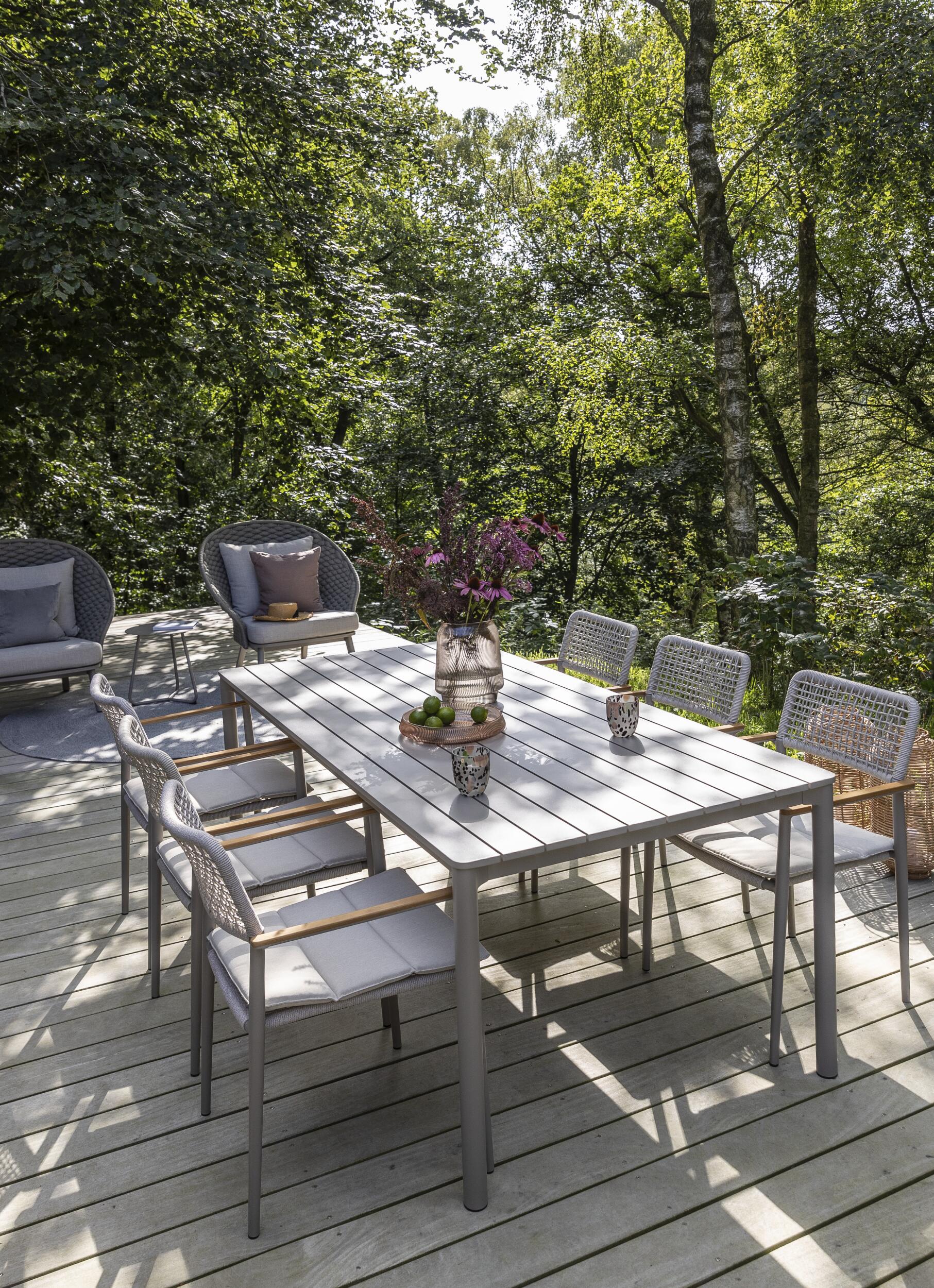 Kalani Trädgårdsbord 200 x 100 x 75 cm 