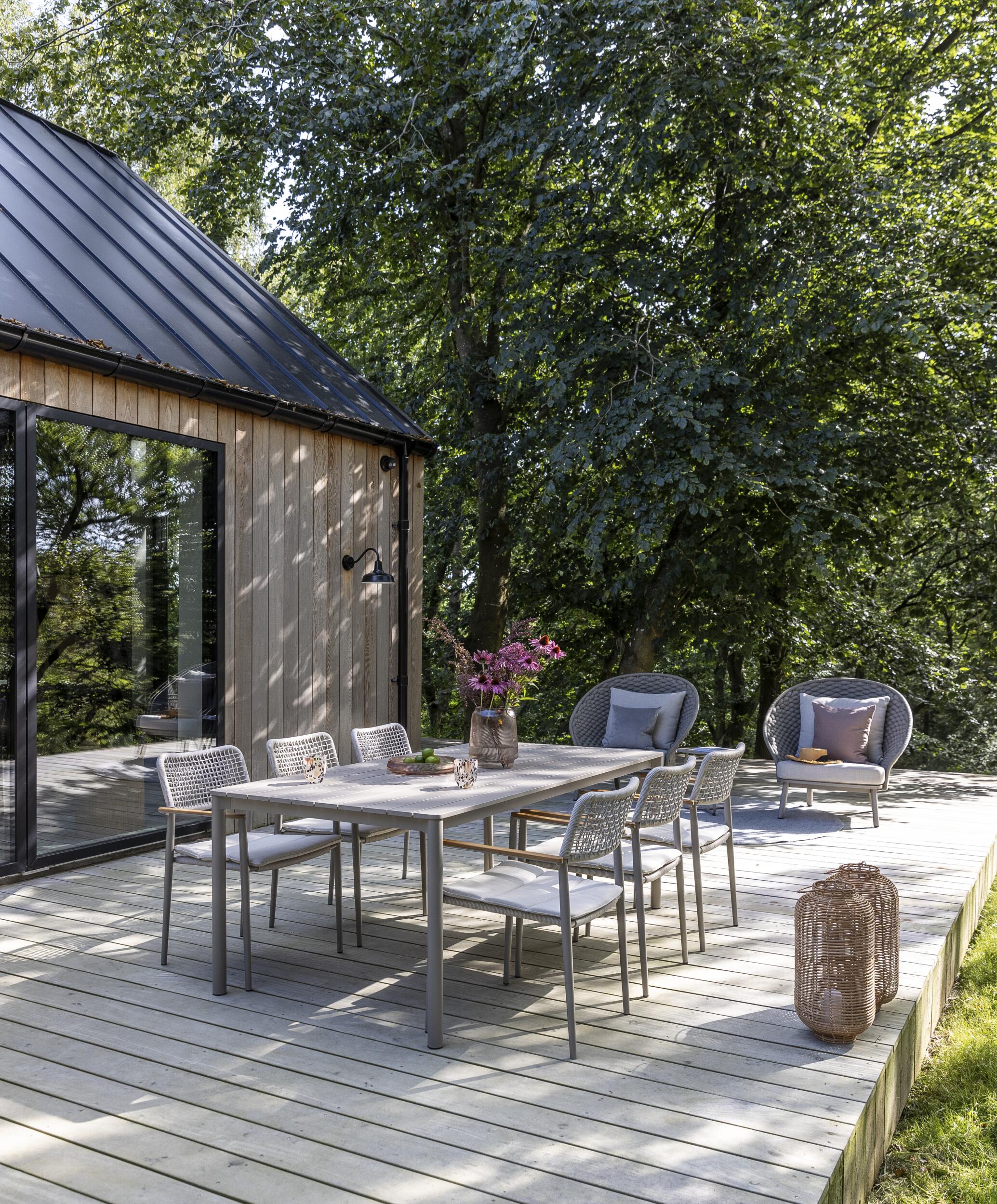 Kalani Trädgårdsbord 200 x 100 x 75 cm 