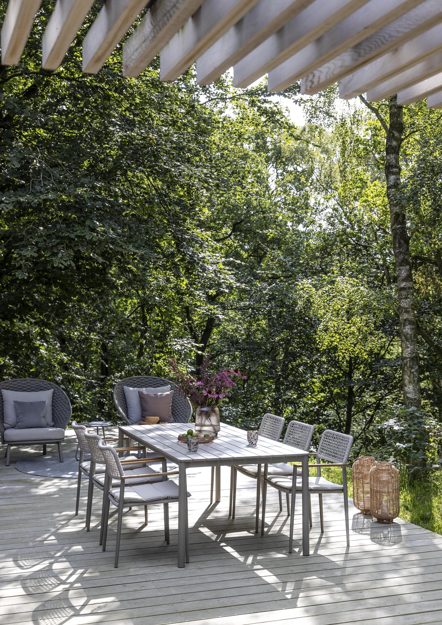 Kalani Trädgårdsbord 200 x 100 x 75 cm 