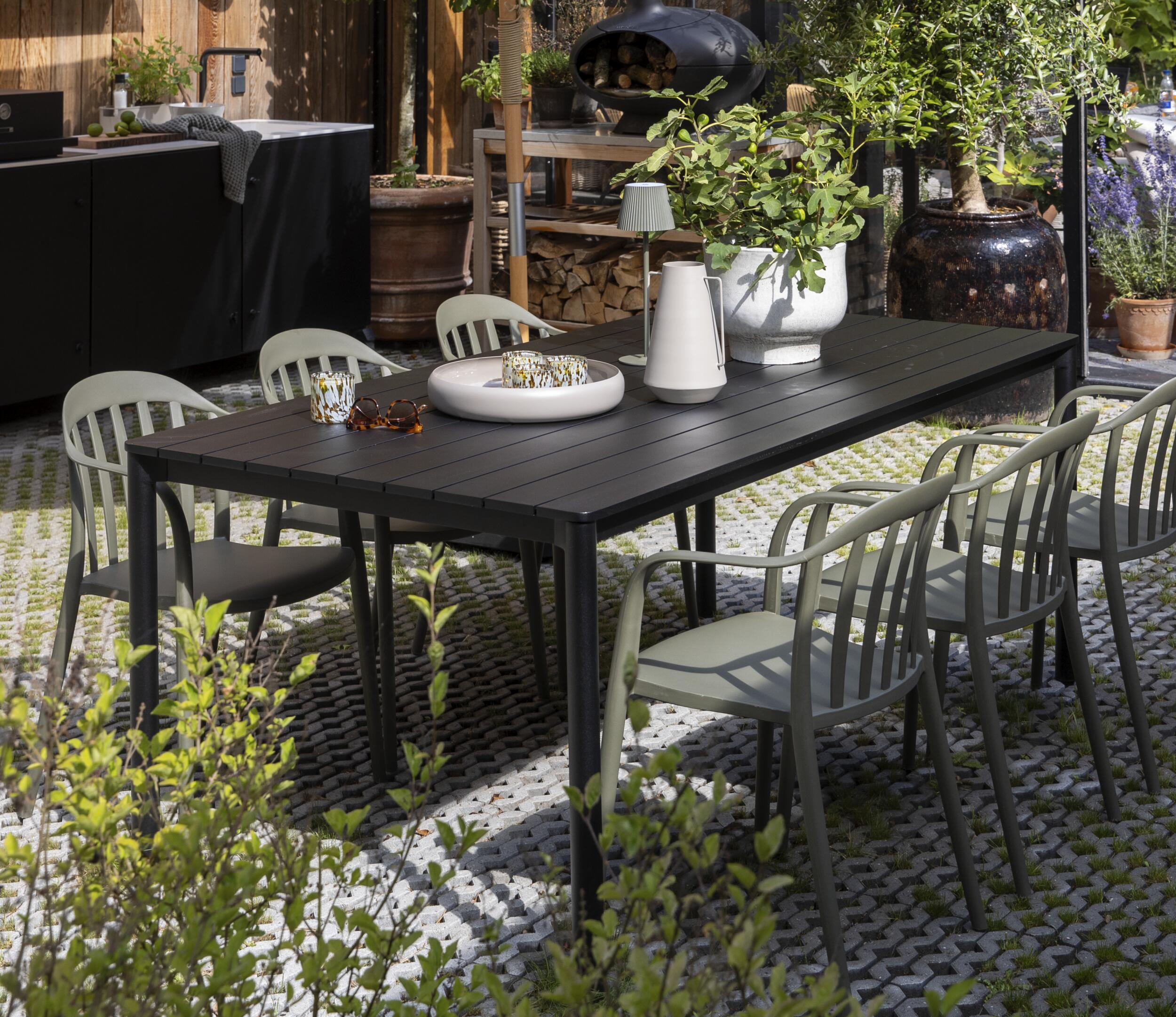 Kalani Trädgårdsbord 200 x 100 x 75 cm 