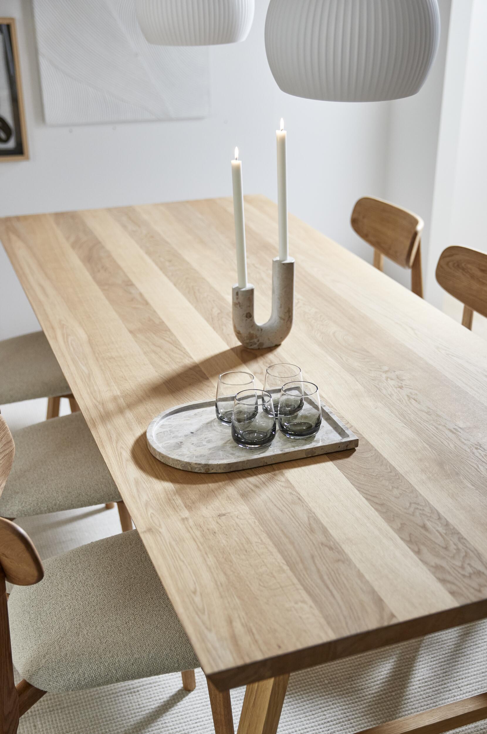 Timber Matbord 240 x 100 x 75 cm 