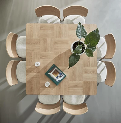 Meda Matbord 130 x 130 x 75 cm