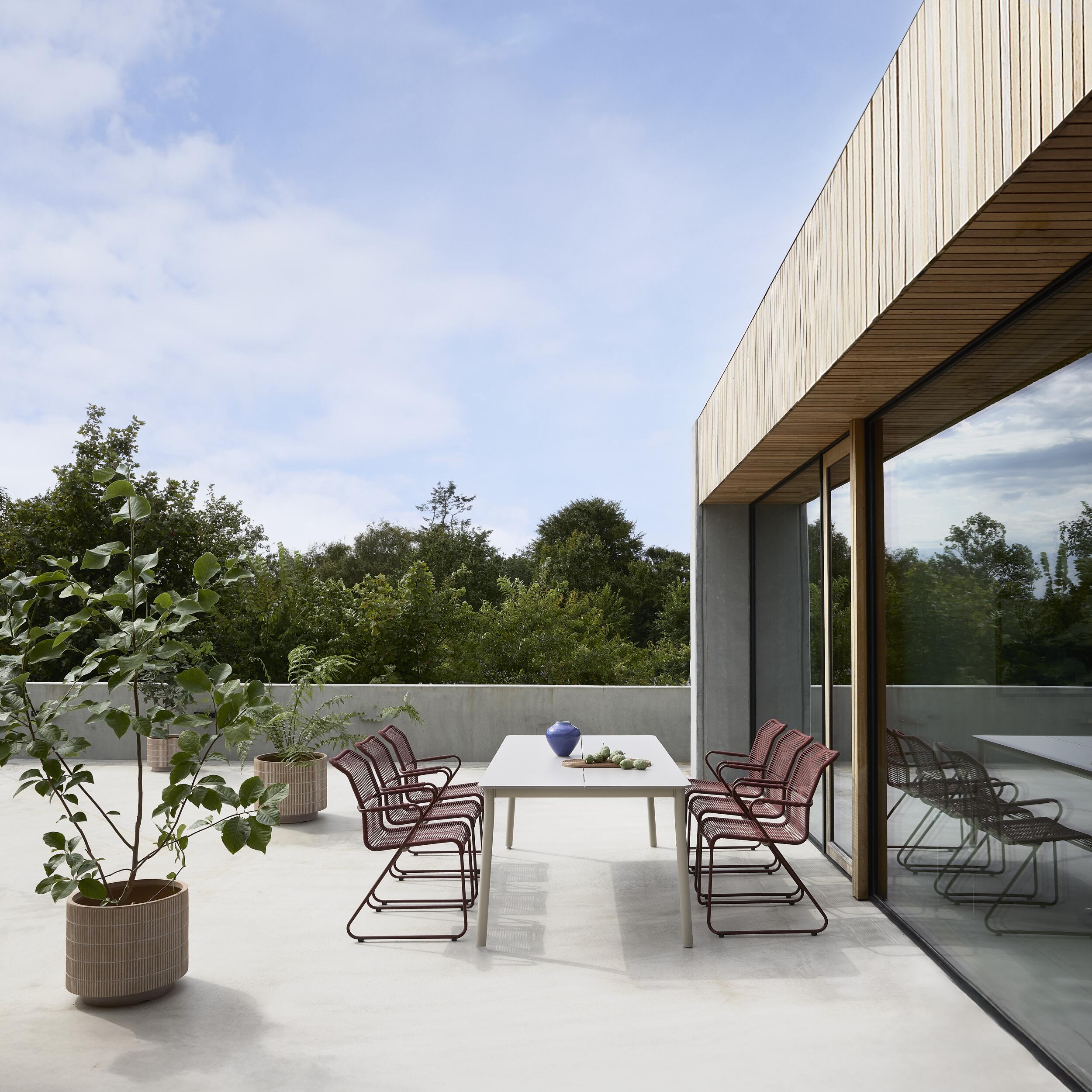 Horizon Trädgårdsbord 210 x 100 x 75 cm 