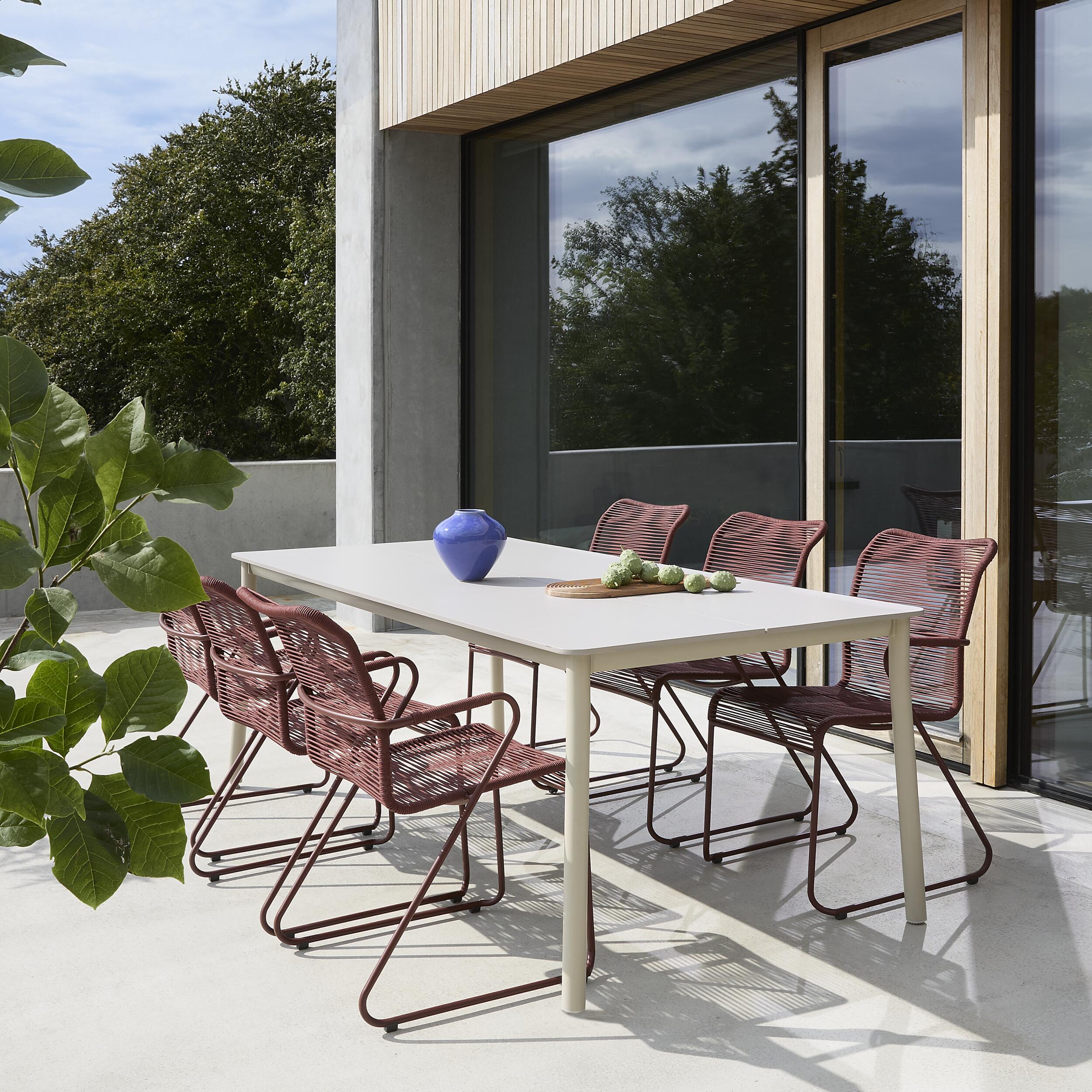 Horizon Trädgårdsbord 210 x 100 x 75 cm 