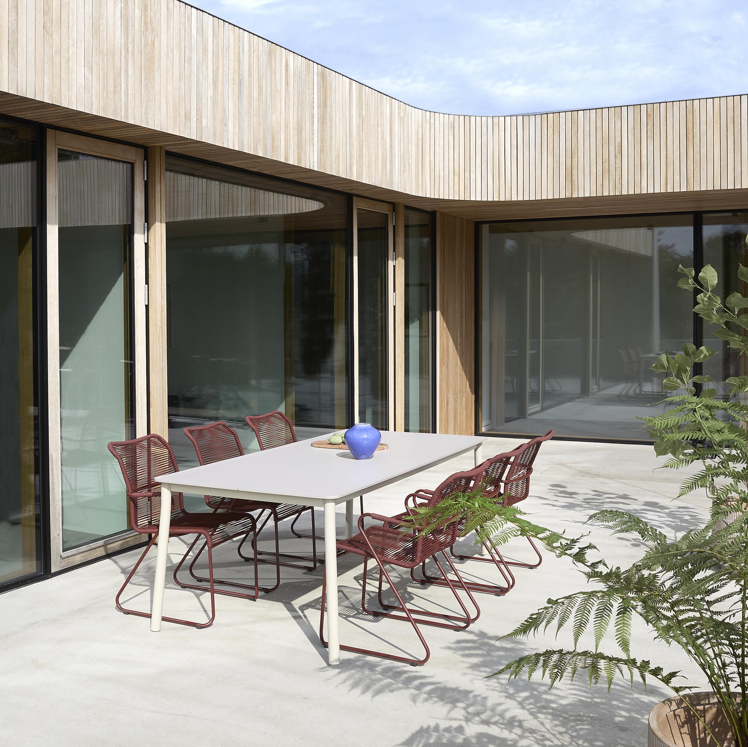 Horizon Trädgårdsbord 210 x 100 x 75 cm 