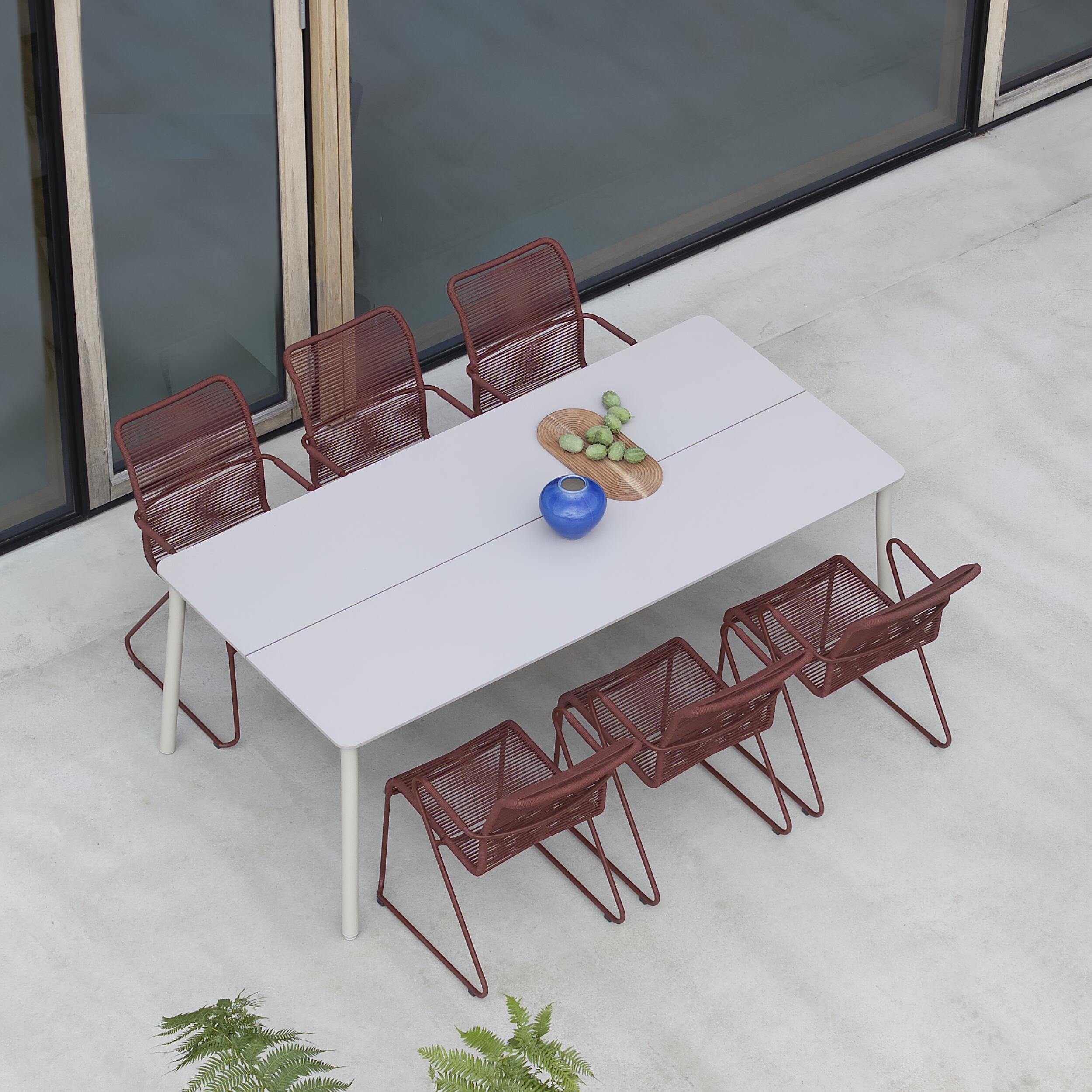 Horizon Trädgårdsbord 210 x 100 x 75 cm 