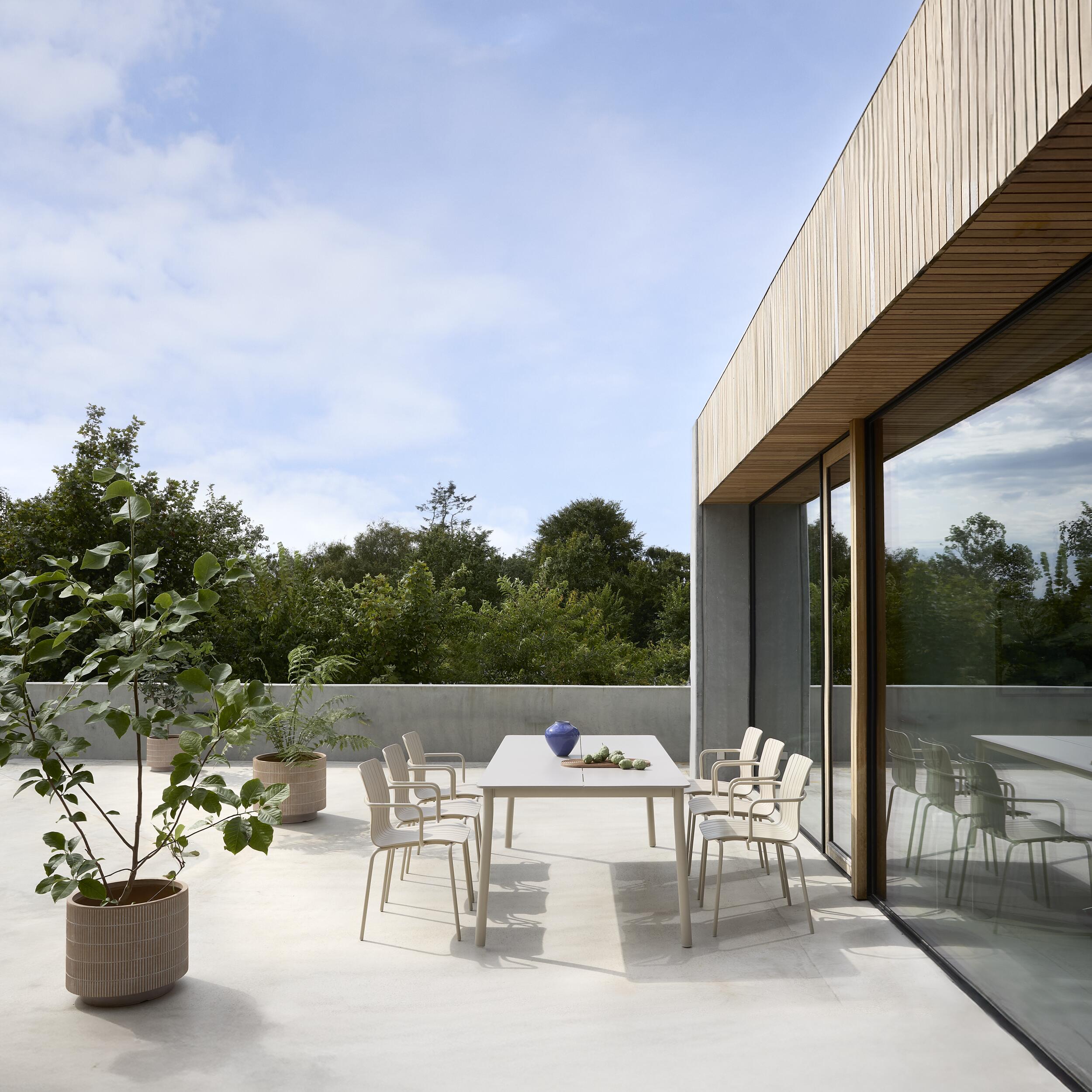 Horizon Trädgårdsbord 210 x 100 x 75 cm 