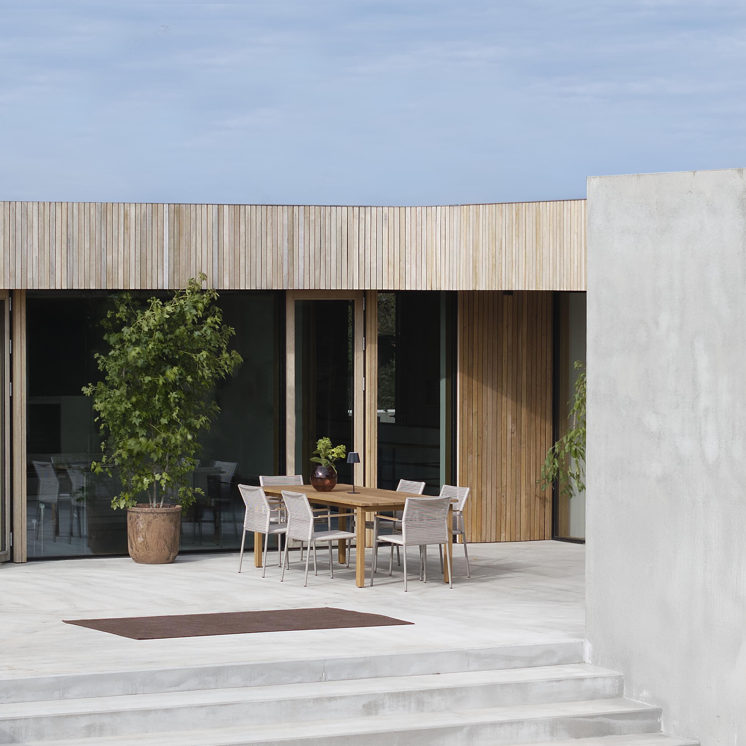 Kulina 2025 Trädgårdsbord 215 x 98,5 x 75 cm 