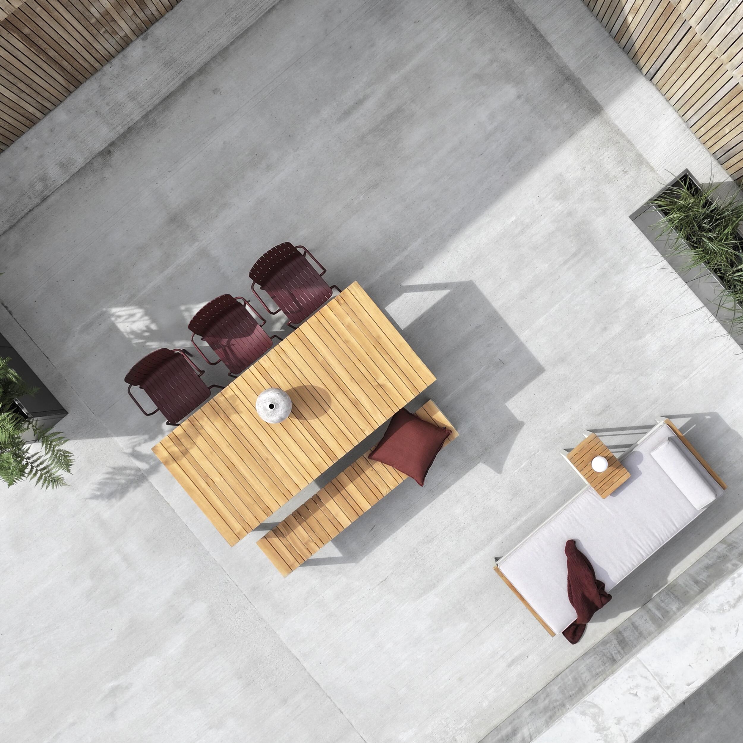 Corfu Lounge sidobord 