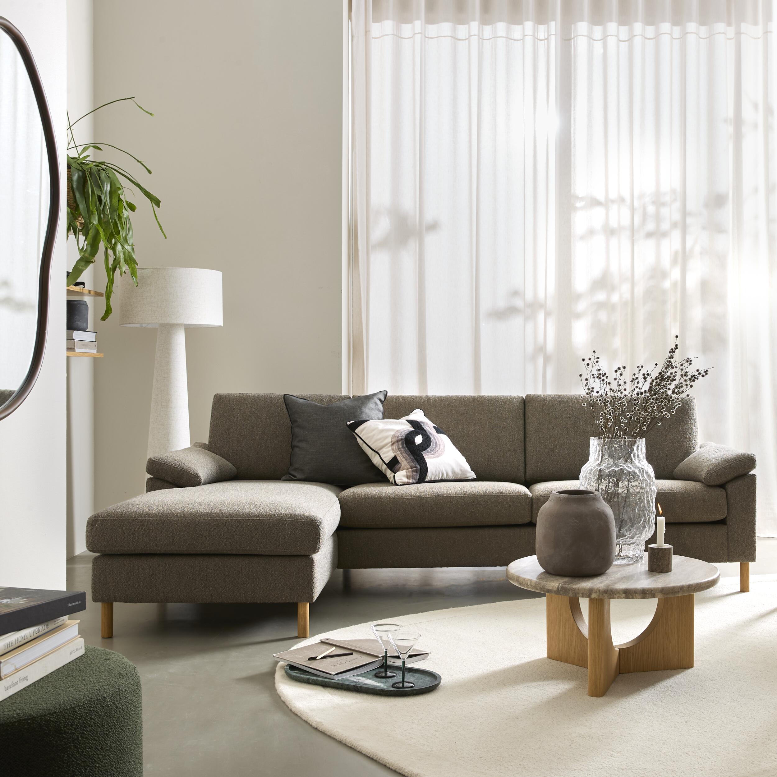 Signatur 3-sits vänstervänd soffa med schäslong