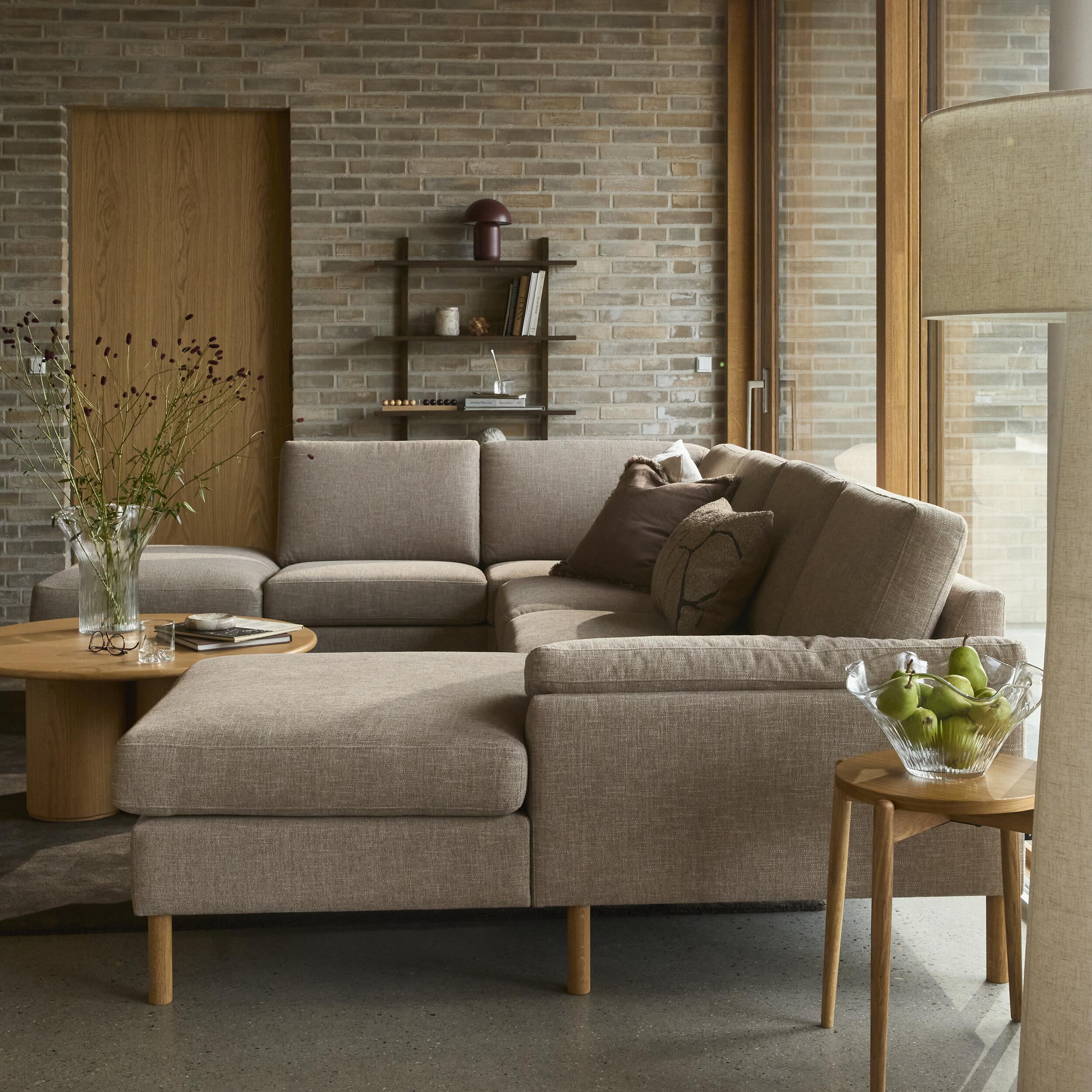 Signatur 5-sits högervänd U-soffa