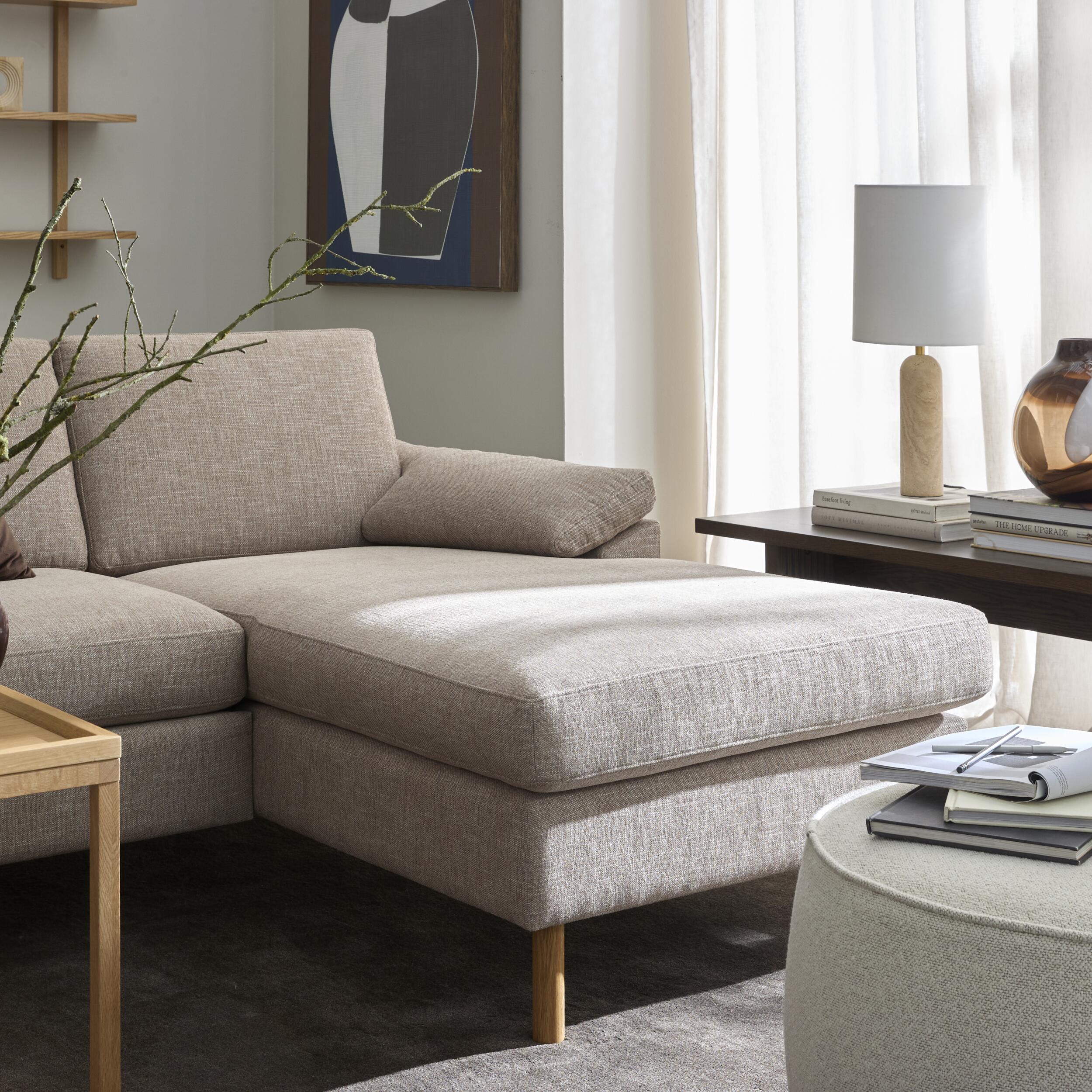 Signatur 3-sits högervänd soffa med schäslong