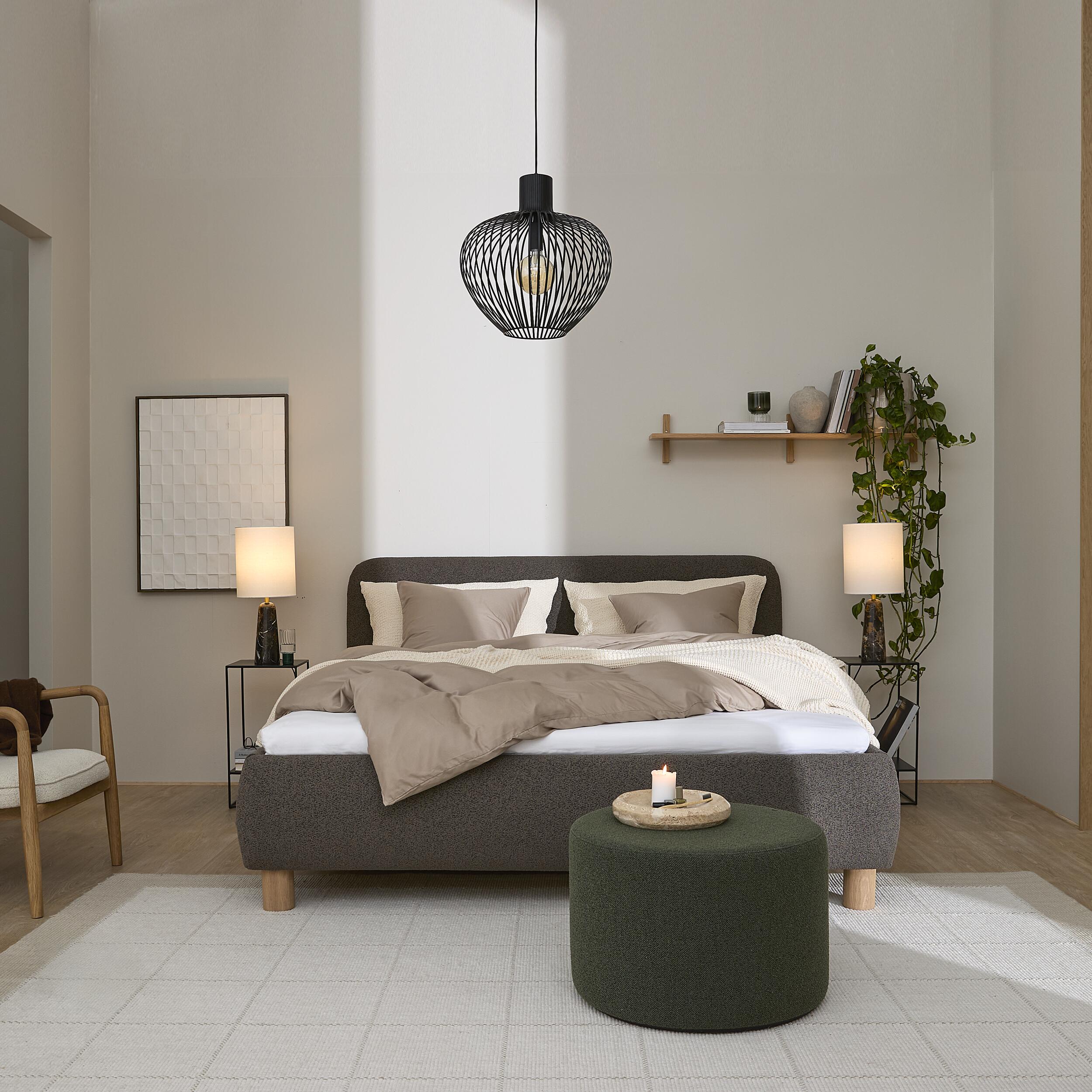 Balgur Inklusive Balgur-madrass, Plain huvudgavel och sängben