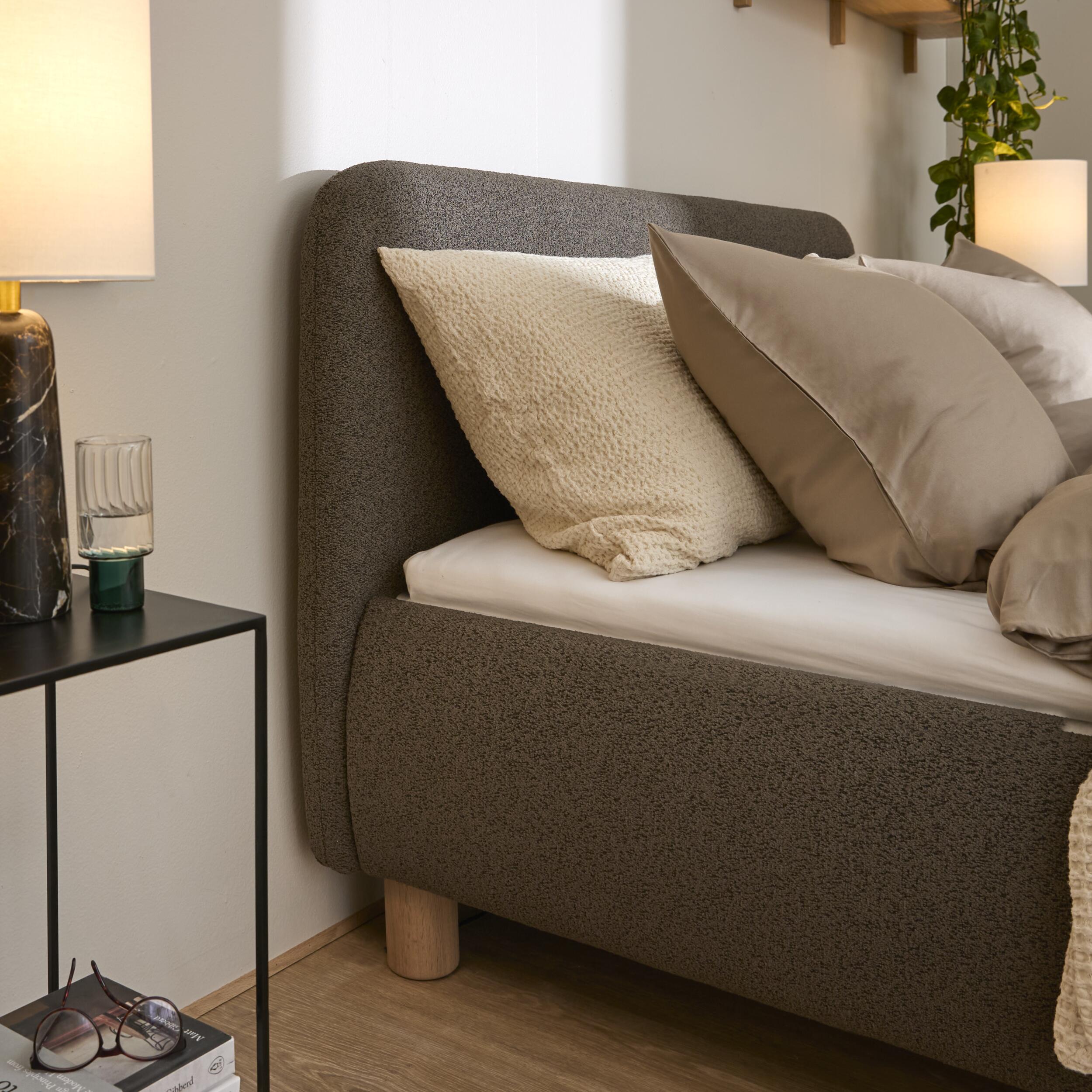 Balgur Inklusive Balgur-madrass, Plain huvudgavel och sängben