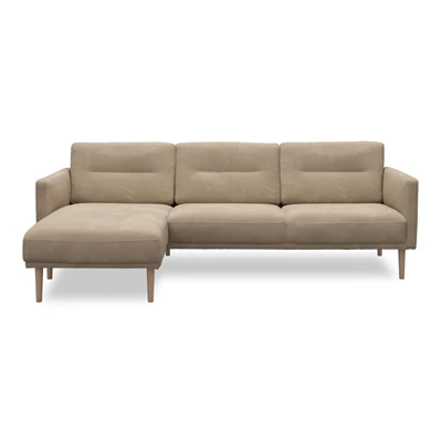 Larvik vänstervänd soffa med schäslong
