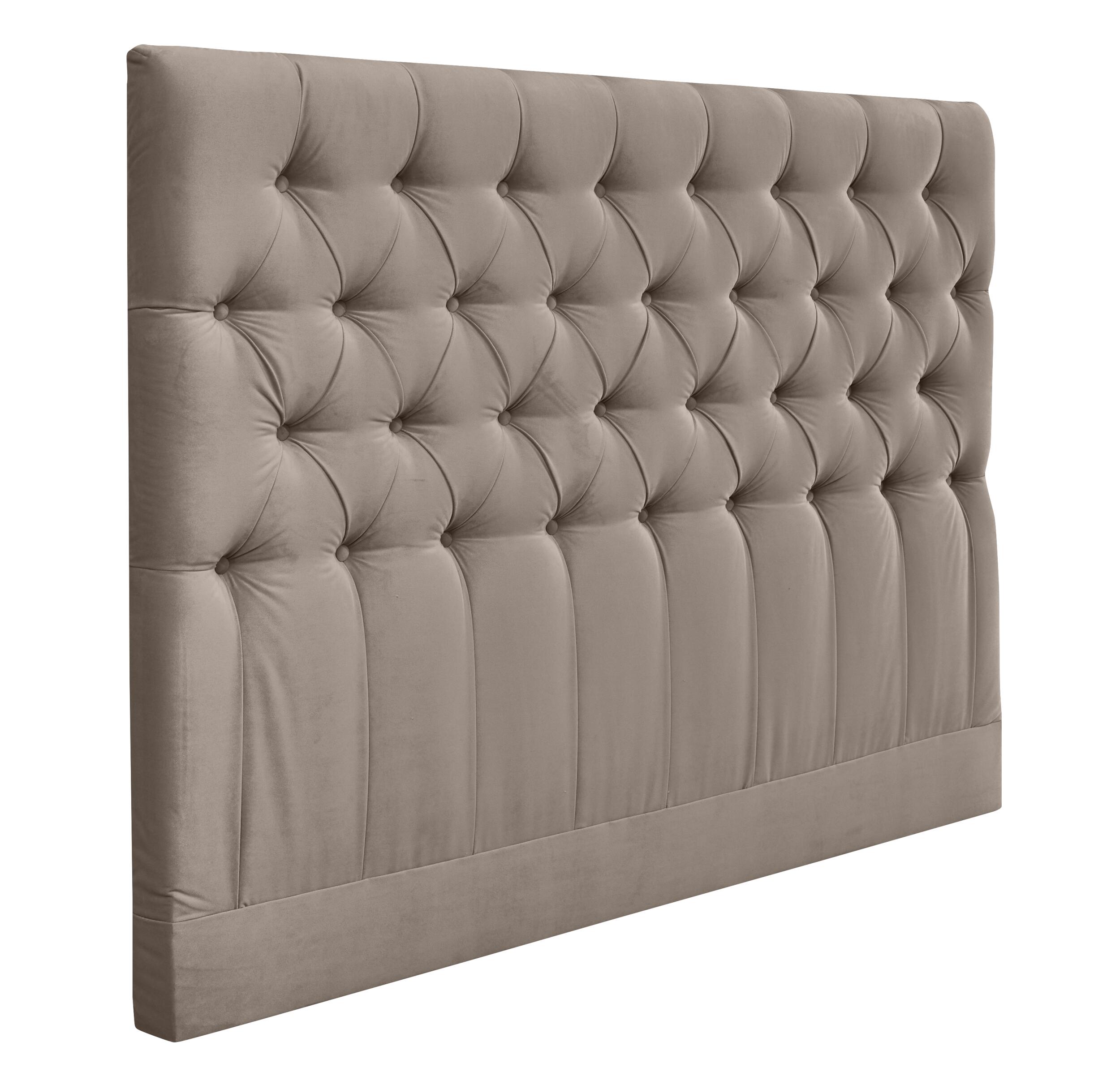 Nocturne Exclusive Velour Chesterfield Sänggavel 210 x 130 x 10 cm 