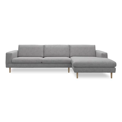 Nyland högervänd soffa med schäslong