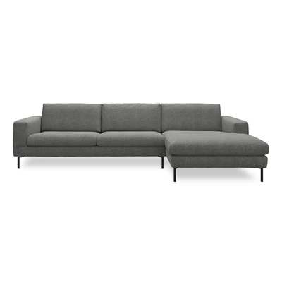 Nyland högervänd soffa med schäslong
