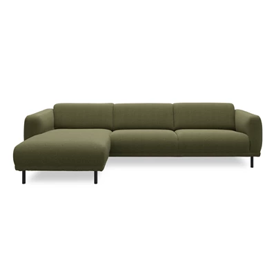 Parker vänstervänd soffa med schäslong