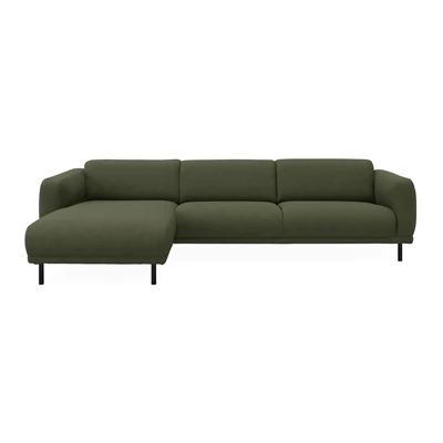 Parker vänstervänd soffa med schäslong