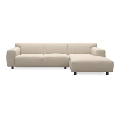 Siena högervänd soffa med schäslong