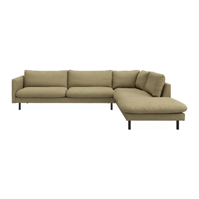 Bjorn högervänd soffa med divan