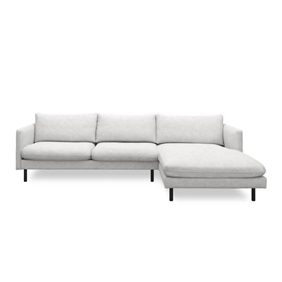 Bjorn högervänd soffa med schäslong