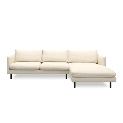 Bjorn högervänd soffa med schäslong