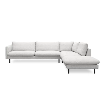 Bjorn högervänd soffa med divan
