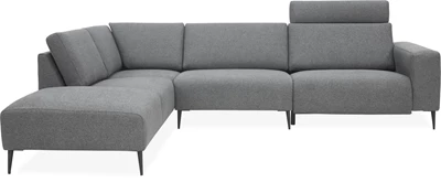 Remus vänstervänd soffa med divan