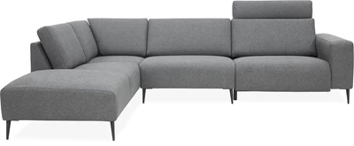 Remus vänstervänd soffa med divan