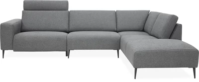 Remus högervänd soffa med divan